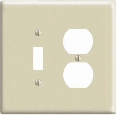 LEVITON Leviton Mfg Co R51-0PJ18-00I Midway Toggle Wallplate 15 Pack