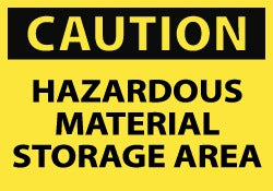 ACCUFORMNMC Accuformnmc C310P Hazardous Material Storage Sign