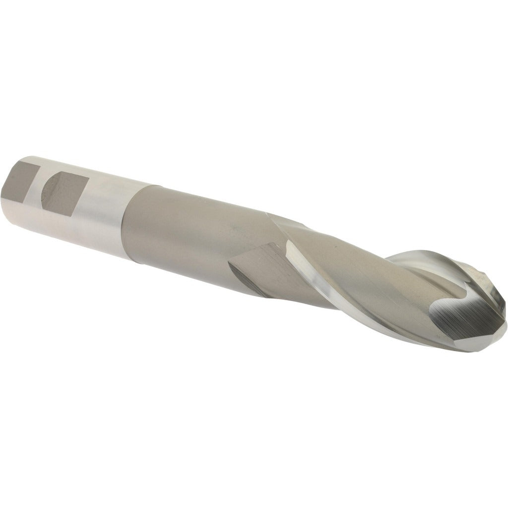 HERTEL Hertel GG111064 Ball End Mill 1 in 2 Flute Hss Uncoated