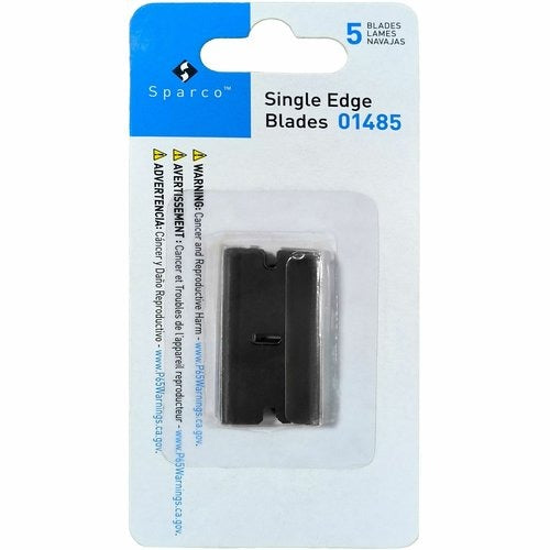 SPARCO Sparco SPR01485 Single Edge Replacement Blades 5/Pack SPR01485