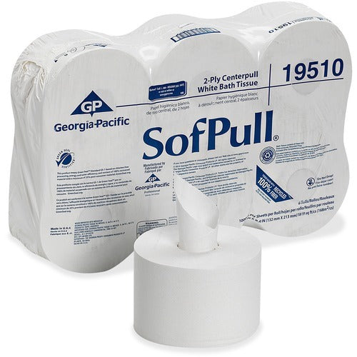 GEORGIA-PACIFIC Bsc Preferred GPC19510 Sofpull Bath Tissue Carton of 6