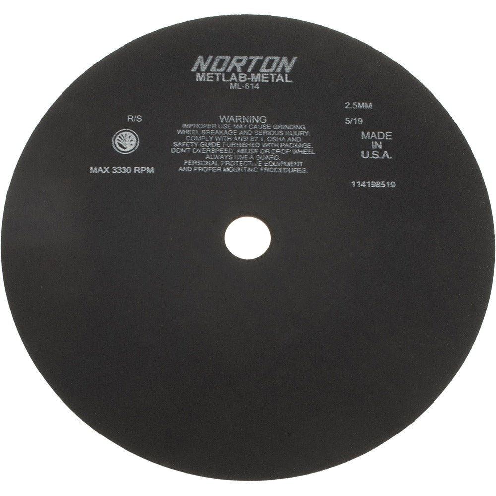 NORTON Norton 66253322160 Cutoff Wheel 13.75 in Aluminum Oxide