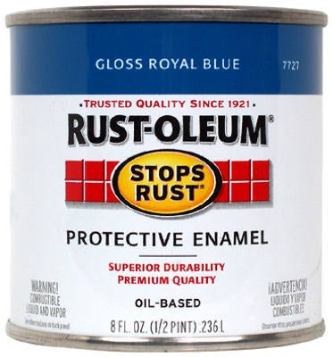 RUST-OLEUM Rust-oleum 7727-502 Gloss Royal Blue Enamel 1 Qt