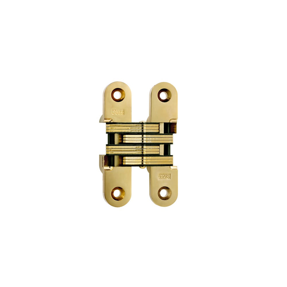 SOSS Soss 216US3 Invisible Hinge Medium Duty Bright Brass 1-3/8in