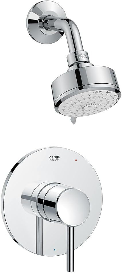 GROHE Grohe 1024950000 Concetto Pressure Balance Valve Shower Only 4-Spray 4-In