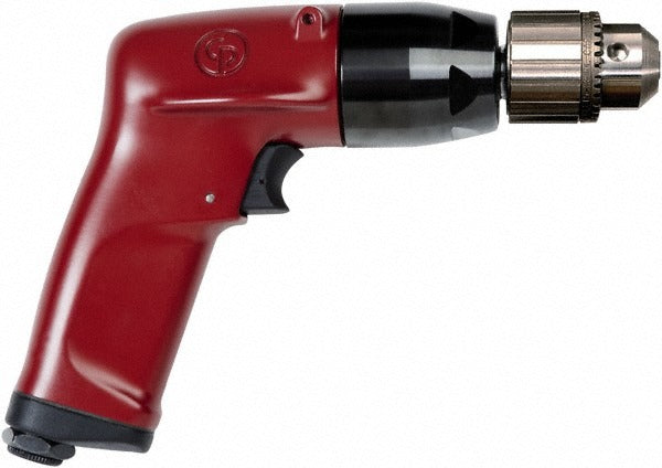 CHICAGO PNEUMATIC Chicago Pneumatic 6151580110 3/8 in Keyed Chuck Air Drill