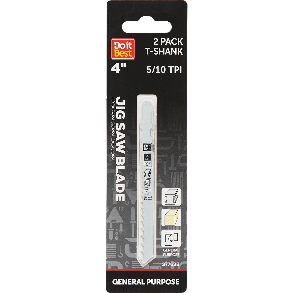 BSC PREFERRED Bsc Preferred QJDIB-JST-017 Jigsaw Blade 2 Pack