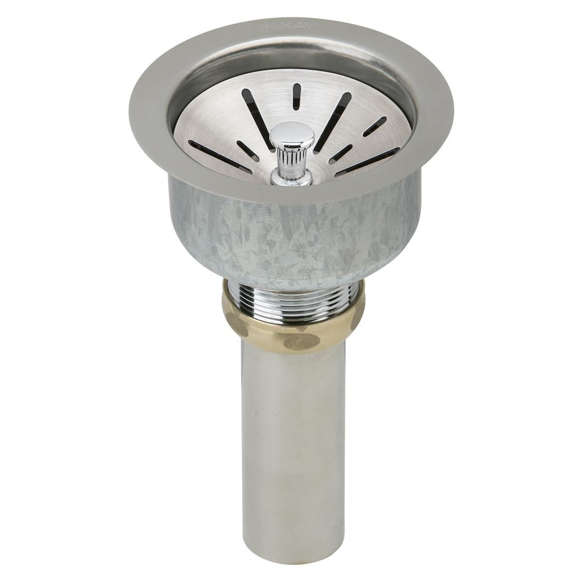 BSC PREFERRED Bsc Preferred LK99S Sink Drain 3-1/2 in Stainless Steel