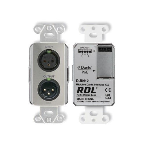 RADIO DESIGN LABS Radio Design Labs DS-RN12 Bidirectional Mic Line Dan