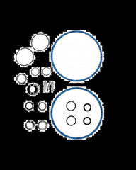 Grundfos 345122 Shaft Seal & Gasket Kit for CR30 & CR60 Pumps