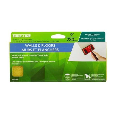 SHUR-LINE Shur-Line 2006647 Pad Painter Refill 9 Inch (1 Pack) 745C