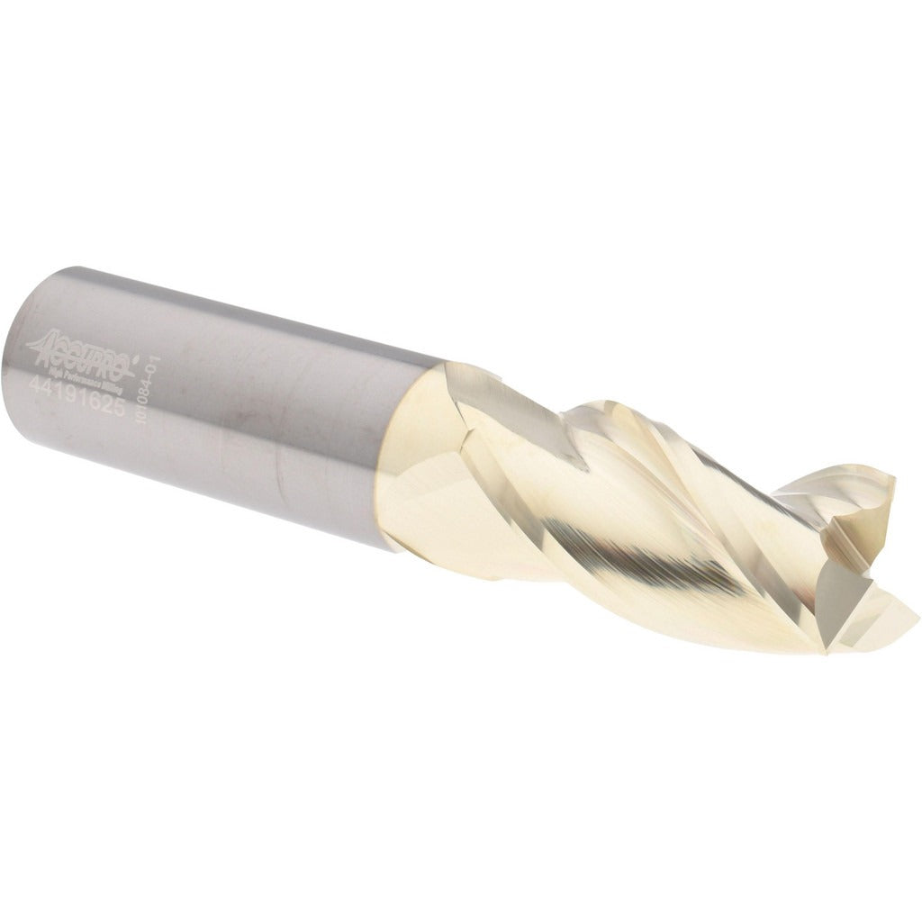 ACCUPRO Accupro 315205 Square End Mill 1 in 3 Flute Carbide Zrn