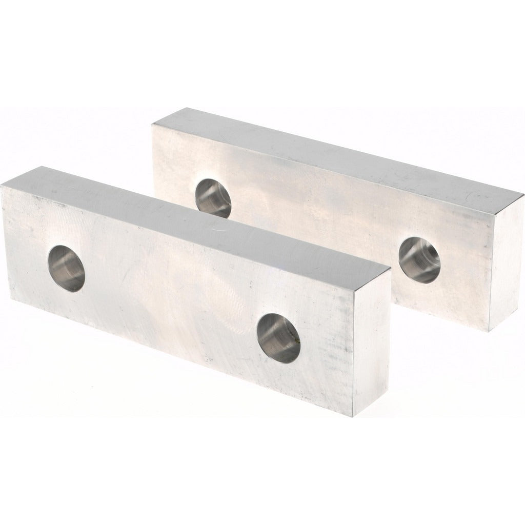 GIBRALTAR Gibraltar 428-1088 Flat Soft Fixed Vise Jaw 5.125in Aluminum