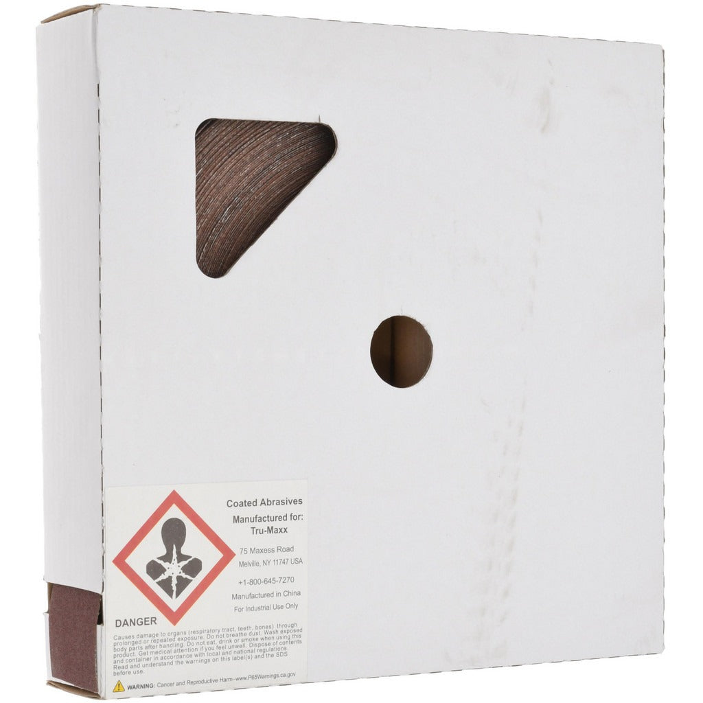 TRU-MAXX Tru-maxx 5064 Aluminum Oxide Shop Roll 180 Grit 1.5x50 Yd