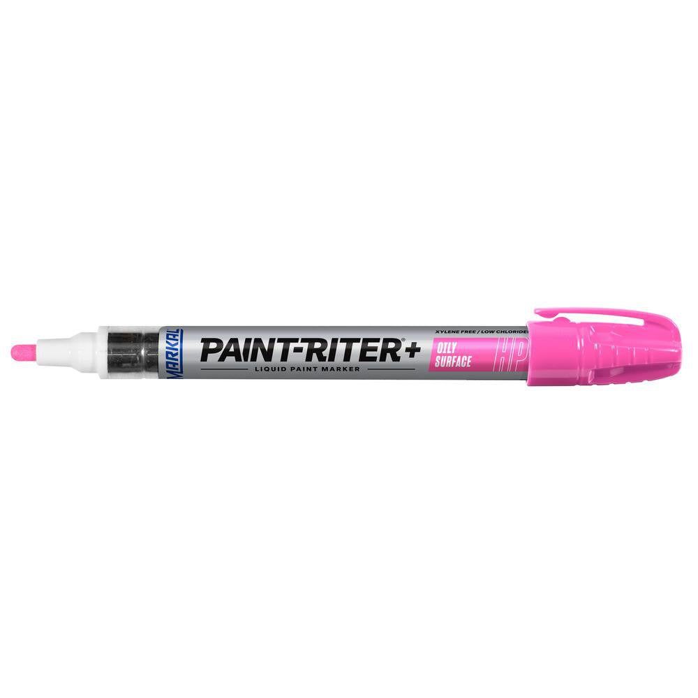 MILWAUKEE Markal 96973 Pink Liquid Paint Marker Bullet Tip