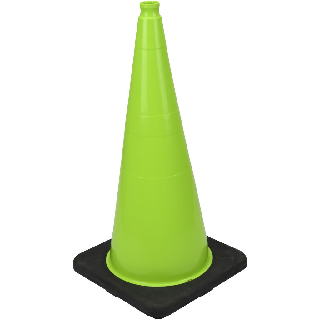 PRO-SAFE Pro-safe 03-500-65 Rigid Traffic Cone 28 Inches Lime