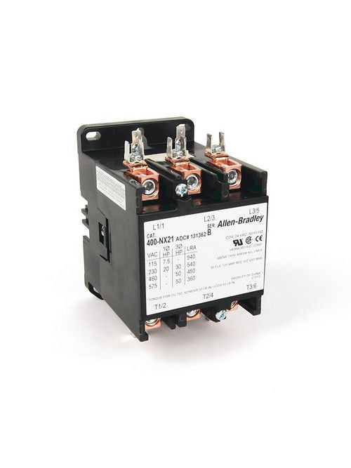 Allen-Bradley 400-NX29 3-Pole Definite Purpose Contactor