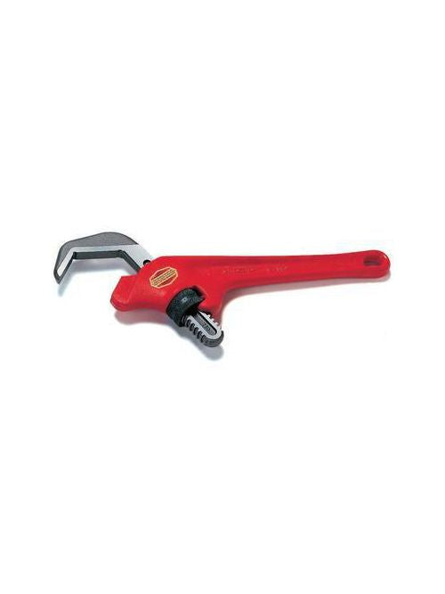 RIDGID 31305 E-110 9.5 Offset Hex Jaw Pipe Wrench Red