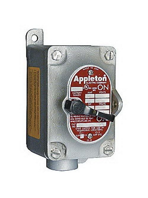 Appleton EDS218 1-G 3/4 SNAP SWITCH STA 120-277 VAC