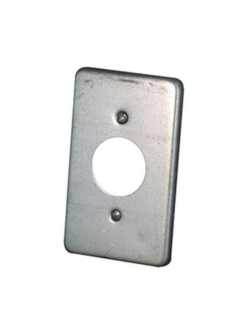 Appleton FSK-1R-Q 1-Gang Round Fl Receptacle Cover