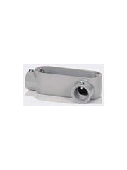 Steel Electric Products LL7AT 2-1/2 Inch Sand-Cast Enameled Copper Free Aluminum 90 Degrees Hub Type LL Conduit Body