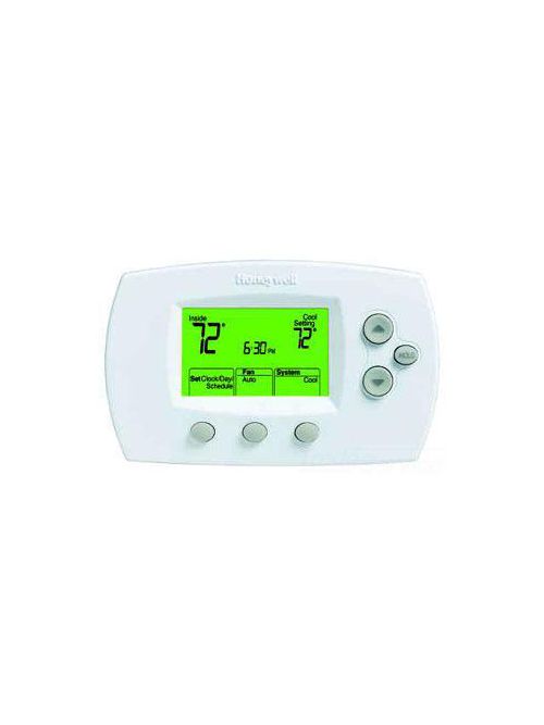 Honeywell TH6110D1005 FocusPRO 6000 5-1-1 Day Programmable Thermostat, Single Stage, Standard Display