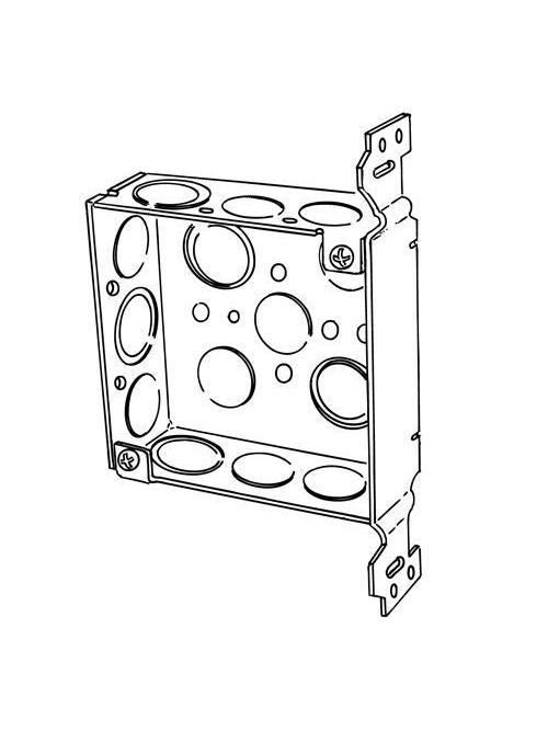 Appleton 4SVB-EK-PL 4 Square Outlet/Switch Box 21 cu-in Replacement MPN