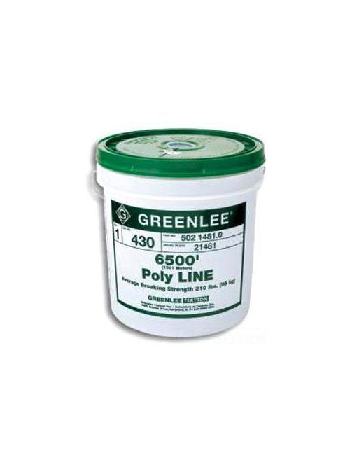 Greenlee 37959 2200ft 500lb Polyfiber Fishing System Poly Line