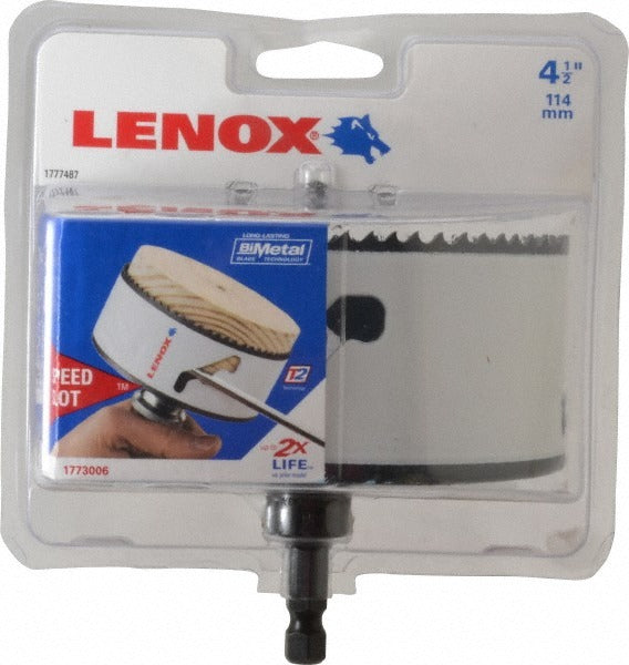 LENOX Lenox 1773006 Bi-metal Hole Saw 4.5 in Metal Cutting