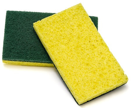 PRIME SOURCE Prime Source 75004166 Medium Scrub Sponge 6 x 3.375 x 0.75 in (8/5)