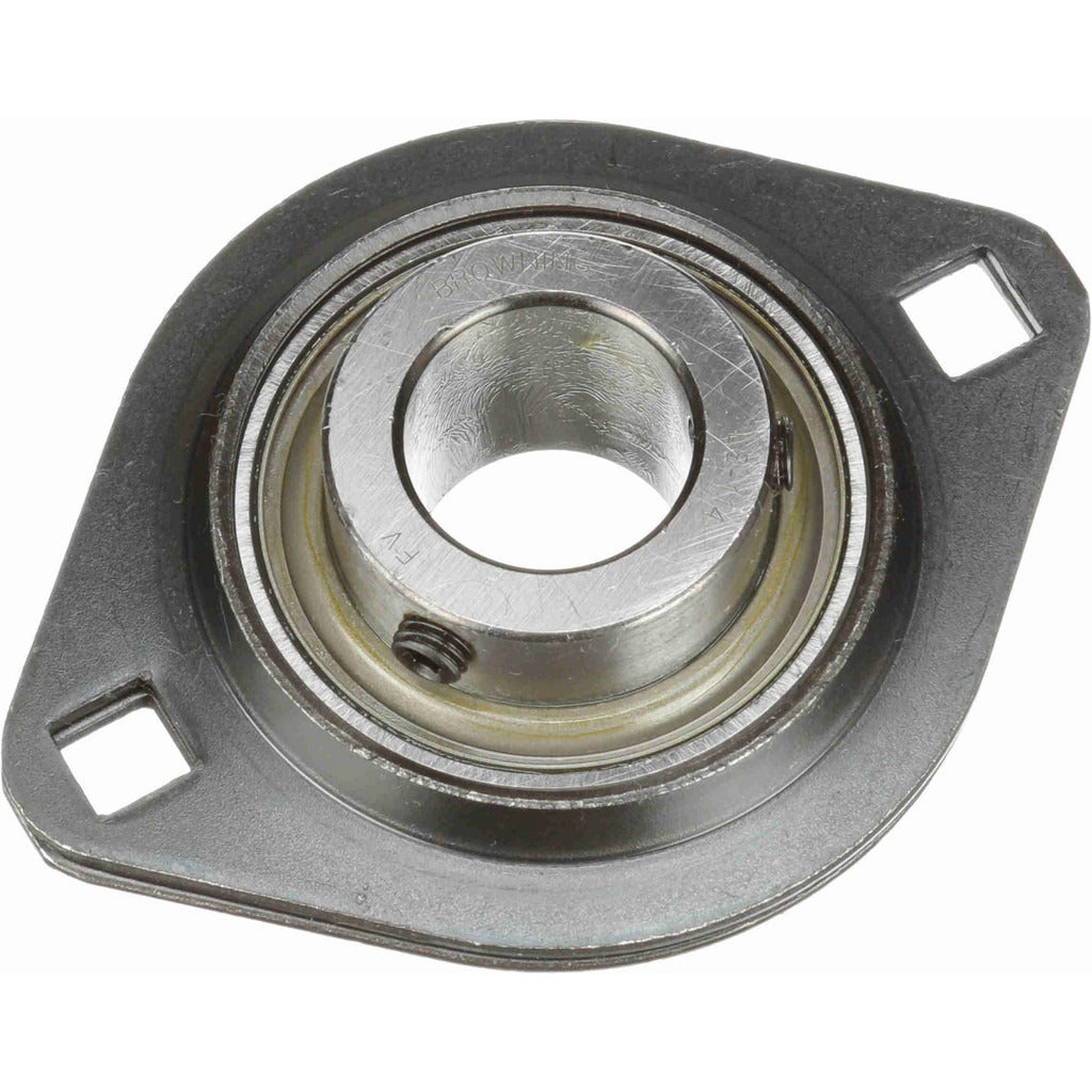 BROWNING Browning 766782 2-bolt Flange Bearing 7/8 Inch Id