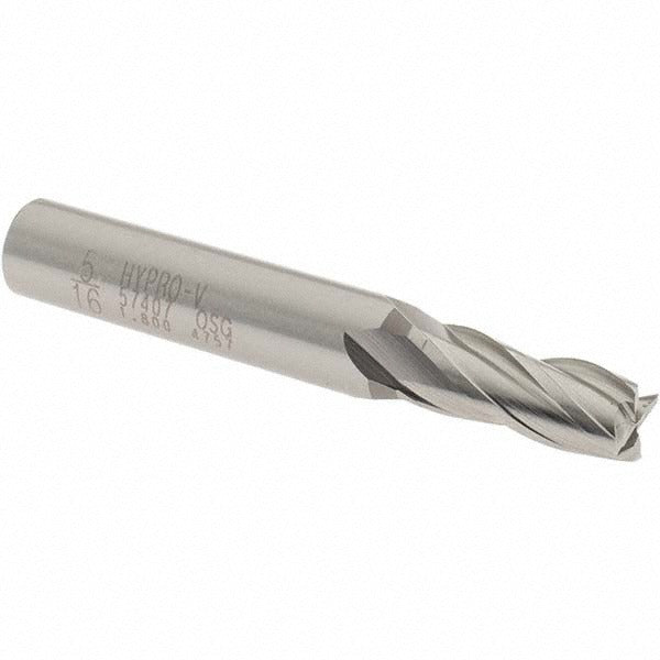OSG Osg 5740700 Square End Mill 5/16 in 4 Flute Vanadium Hss