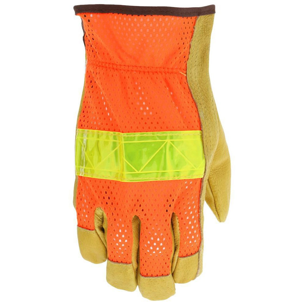 MCR SAFETY Mcr Safety 34111S Pigskin Leather Gloves Small