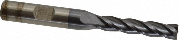 CLEVELAND CONTROLS Cleveland C33409 Square End Mill 9/32 in 4 Flute Hss Ticn