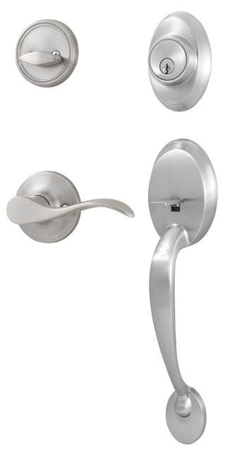WESLOCK Weslock L2810-NXNFR2D Hillcrest Handleset Satin Nickel