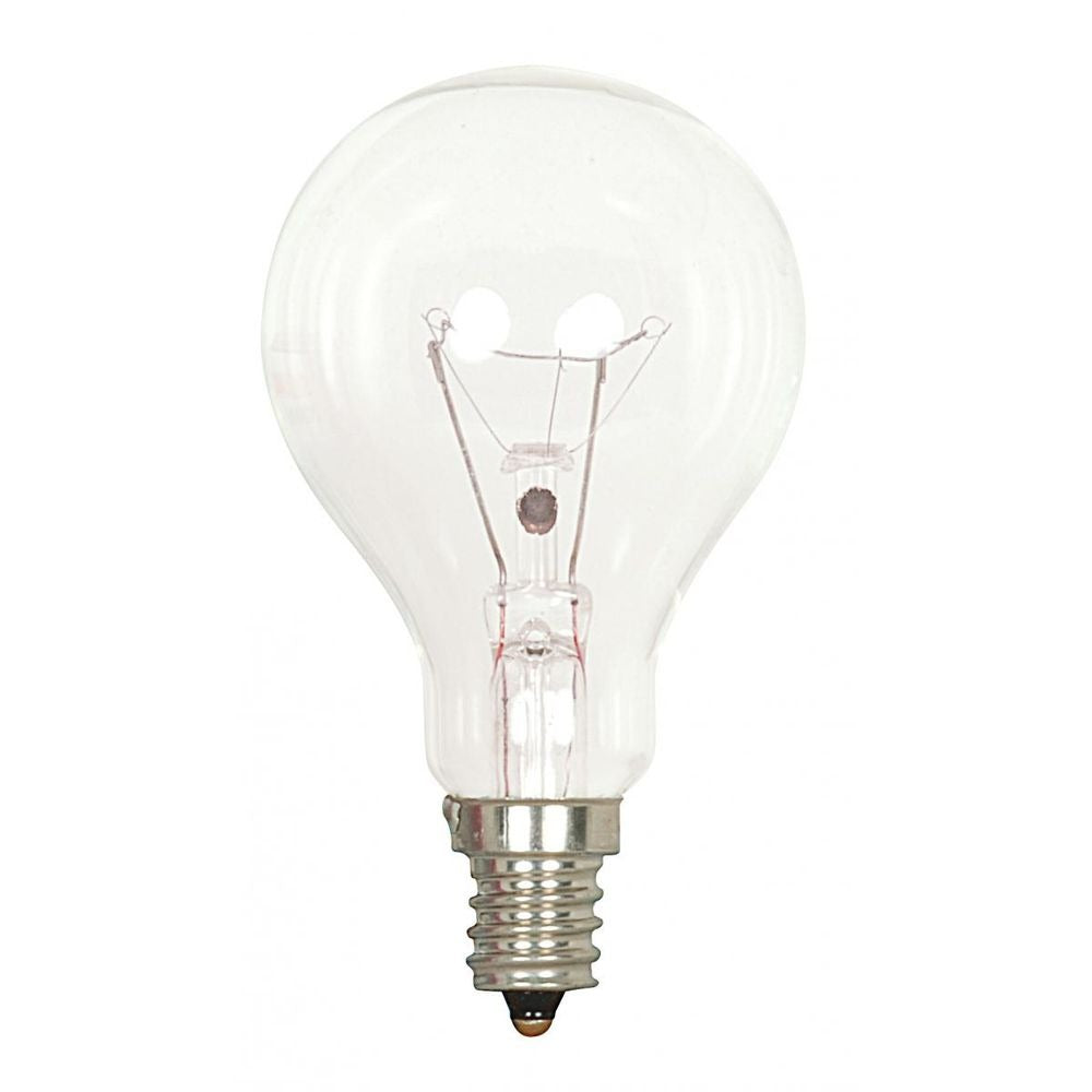 SATCO-NUVO Satco-Nuvo S2740 A15 Incandescent Appliance Lamp 40W (2/Card) S2740