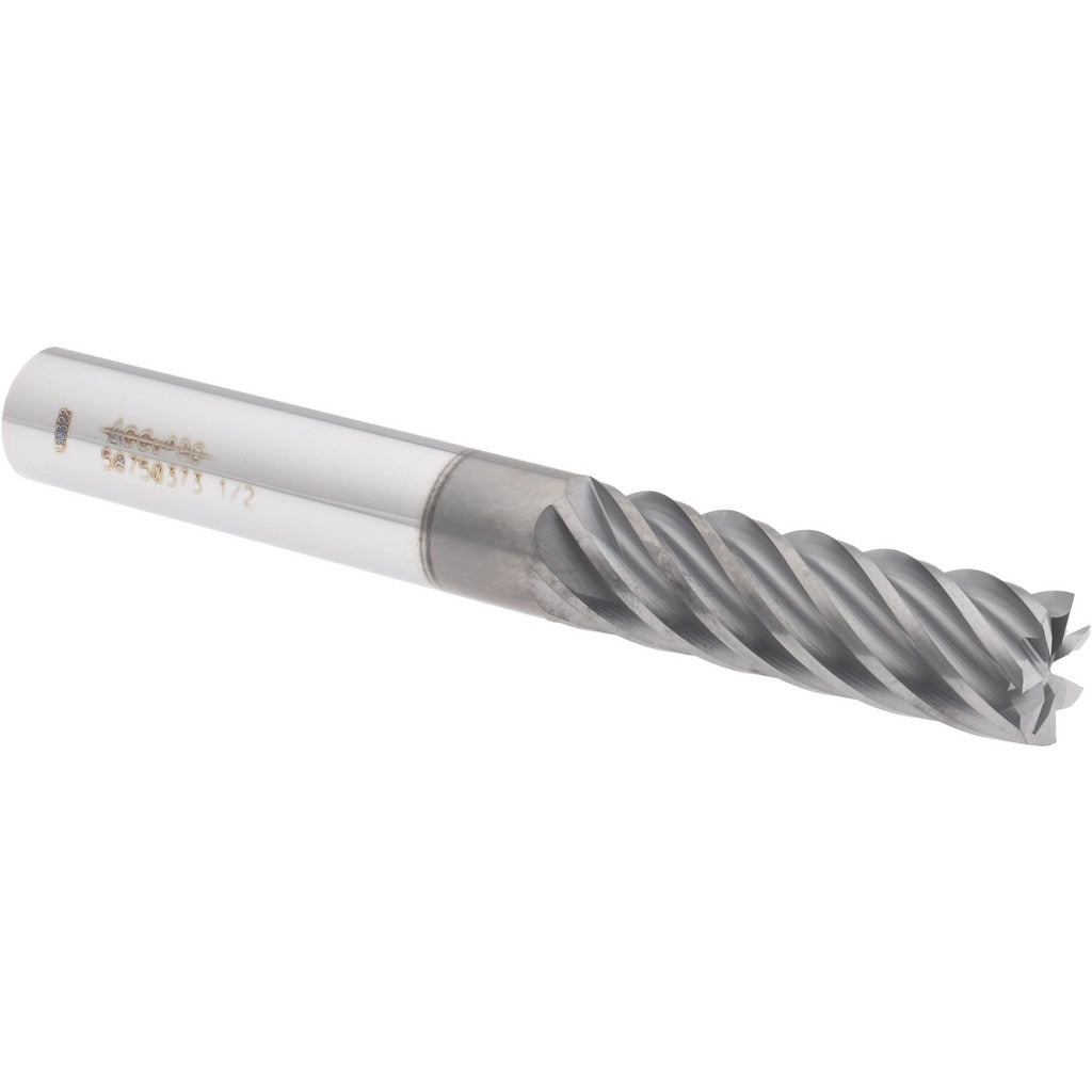 ACCUPRO Accupro 12180826 Square End Mill 0.5in 7 Flute Solid Carbide