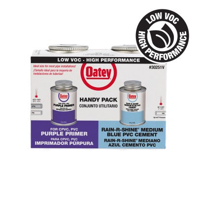 OATEY Oatey Company 30251 Pvc Cement Primer Weld Kit 4 Oz