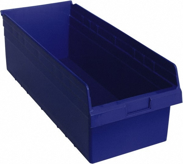 QUANTUM STORAGE SYSTEMS Quantum Storage QSB816BL Hopper Shelf Bin Blue