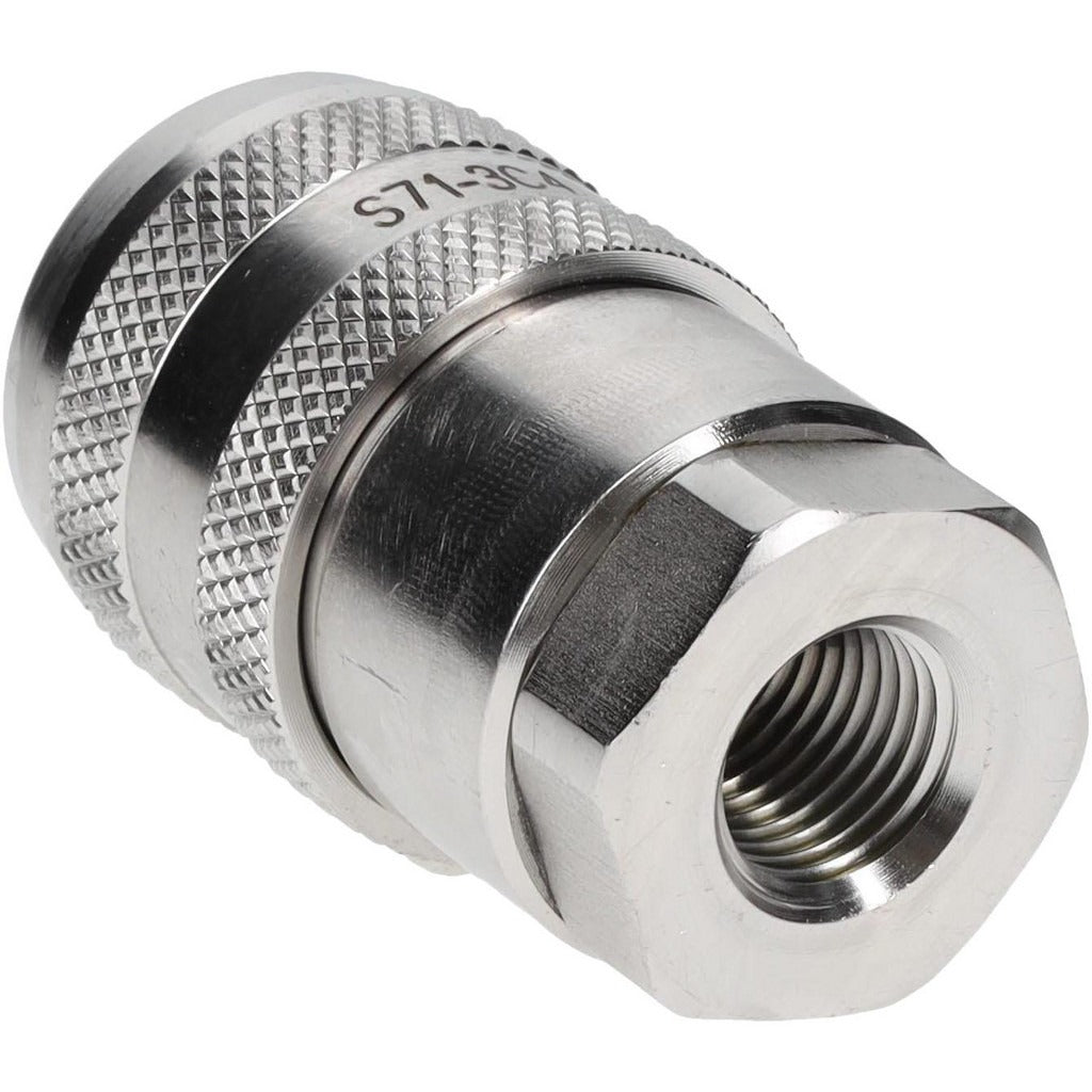 PARKER Parker S71-3C4-4F Hydraulic Valve Fitting 5000 Psi 1/4 in