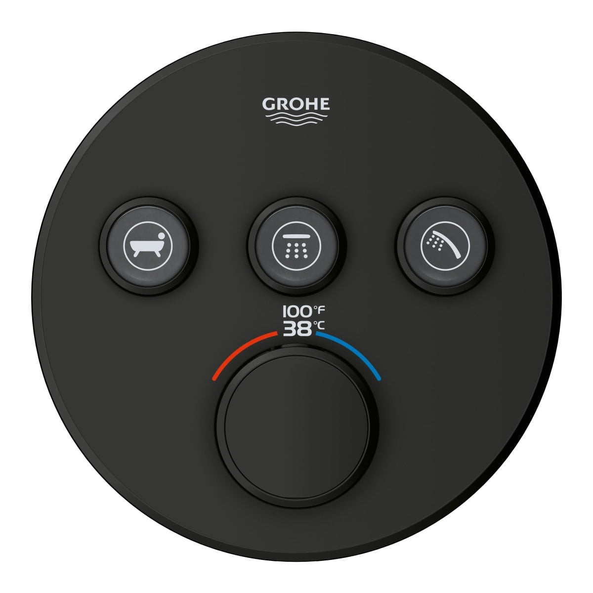 GROHE Grohe 291382430 Thermostatic Valve Trim (Triple Function)