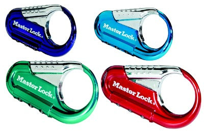 MASTER LOCK Master Lock Co 1548DCM Luggage Lock 3-digit Combo 4-pack