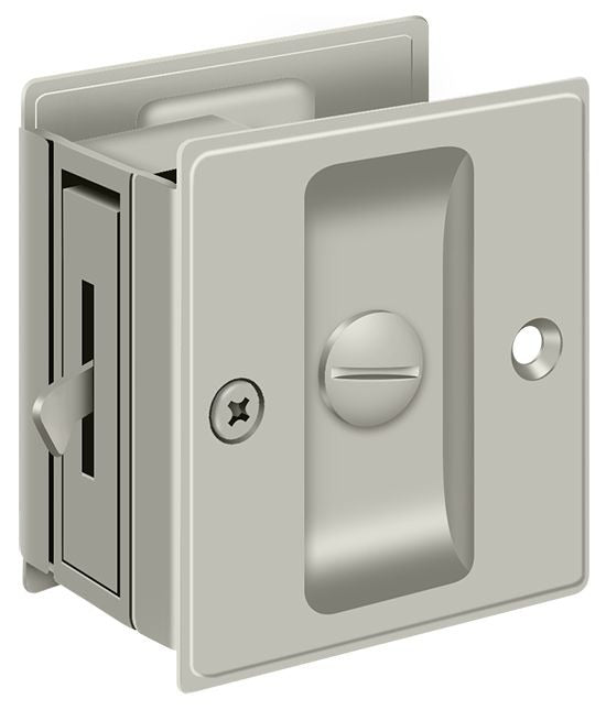 DELTANA Deltana SDL25U15 Pocket Lock Privacy Satin Nickel