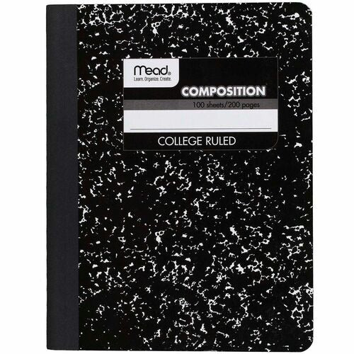 MEAD Bsc Preferred MEA09932 3 Subject Composition Book 120 Sheets