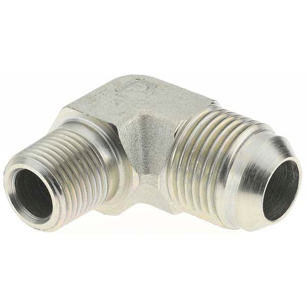 PARKER Parker KP17700 Steel 90 Elbow 5/8 in Od 3/8-18 Nptf Flare