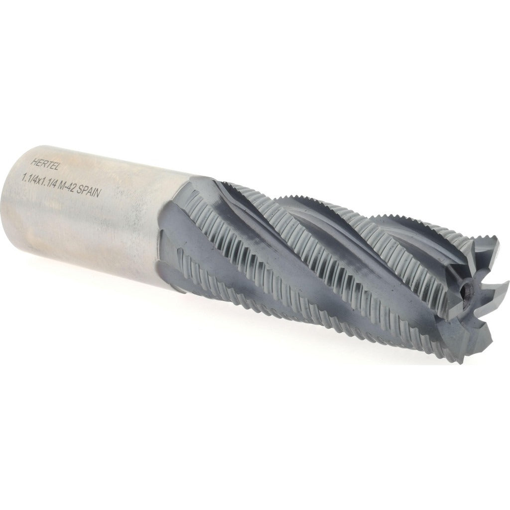 HERTEL Hertel 84511914 Roughing End Mill 1-1/4 in Cobalt Ticn