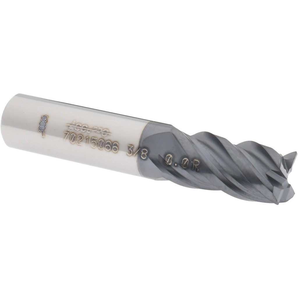 ACCUPRO Accupro 12180497 Corner Radius End Mill 3/8 in 4 Flute