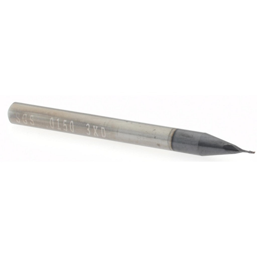 ACCUPRO Accupro 14797375 Ball End Mill 0.015 in 2 Flute Carbide