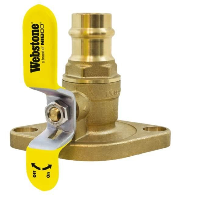 NIBCO Nibco H-51404HV 5140 Series Ball Valve 1 in Sweat x Flanged