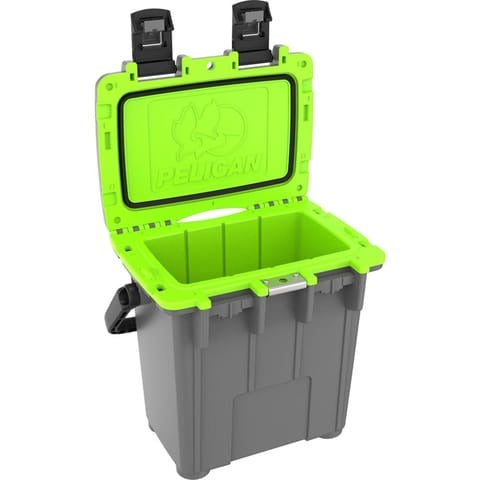PELICAN Pelican 20Q-1-DKGRYEGRN Elite Cooler (20 Quart)